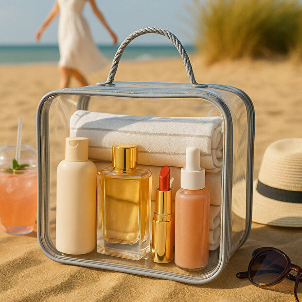 Premium Şeffaf Organizer Çanta